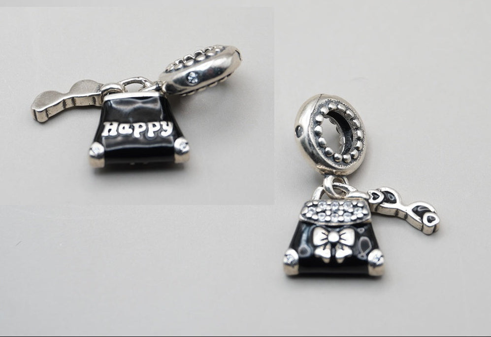 CHARM BOLSA-LENTES PLATA .925