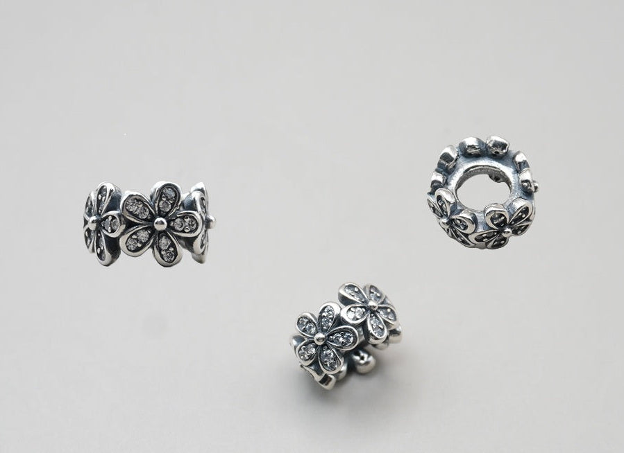 ESPACIADOR MARGARITA PLATA .925