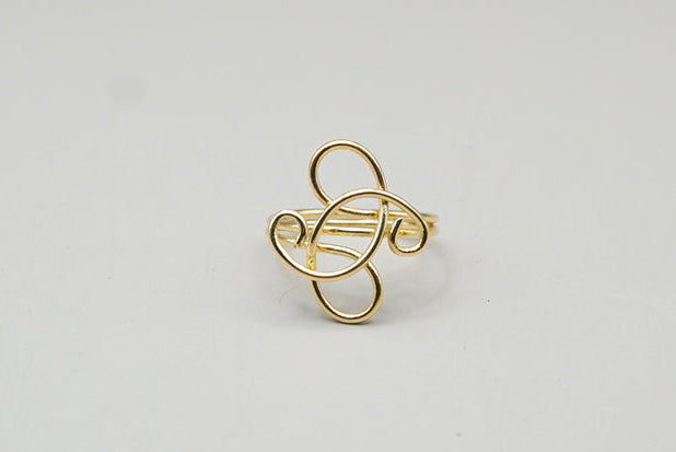 ANILLO MEDIO CELTA ORO LAMINADO