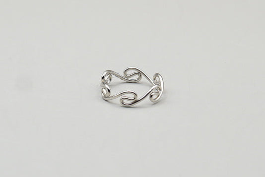 ANILLO MEDIO GRECAS ACERO