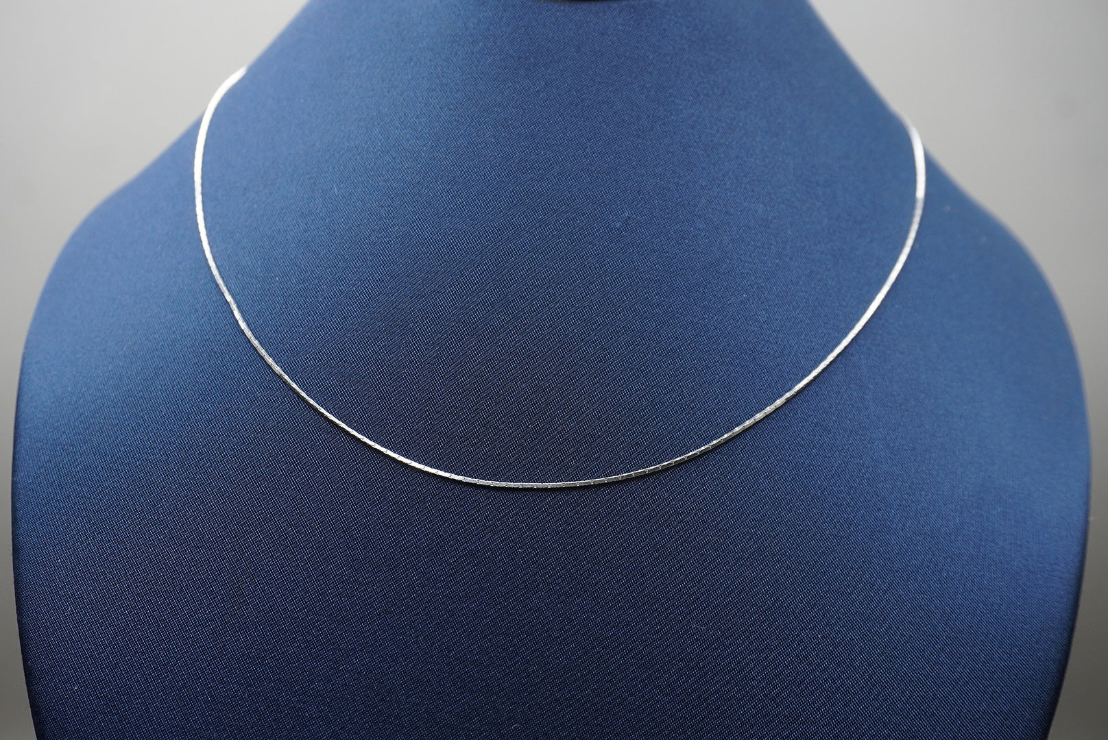 CADENA CUADRITO 45 CM PLATA 0.925