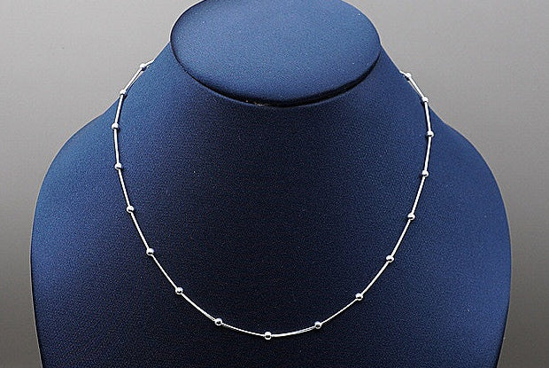 COLLAR BOLITAS (LISA) 50 CM