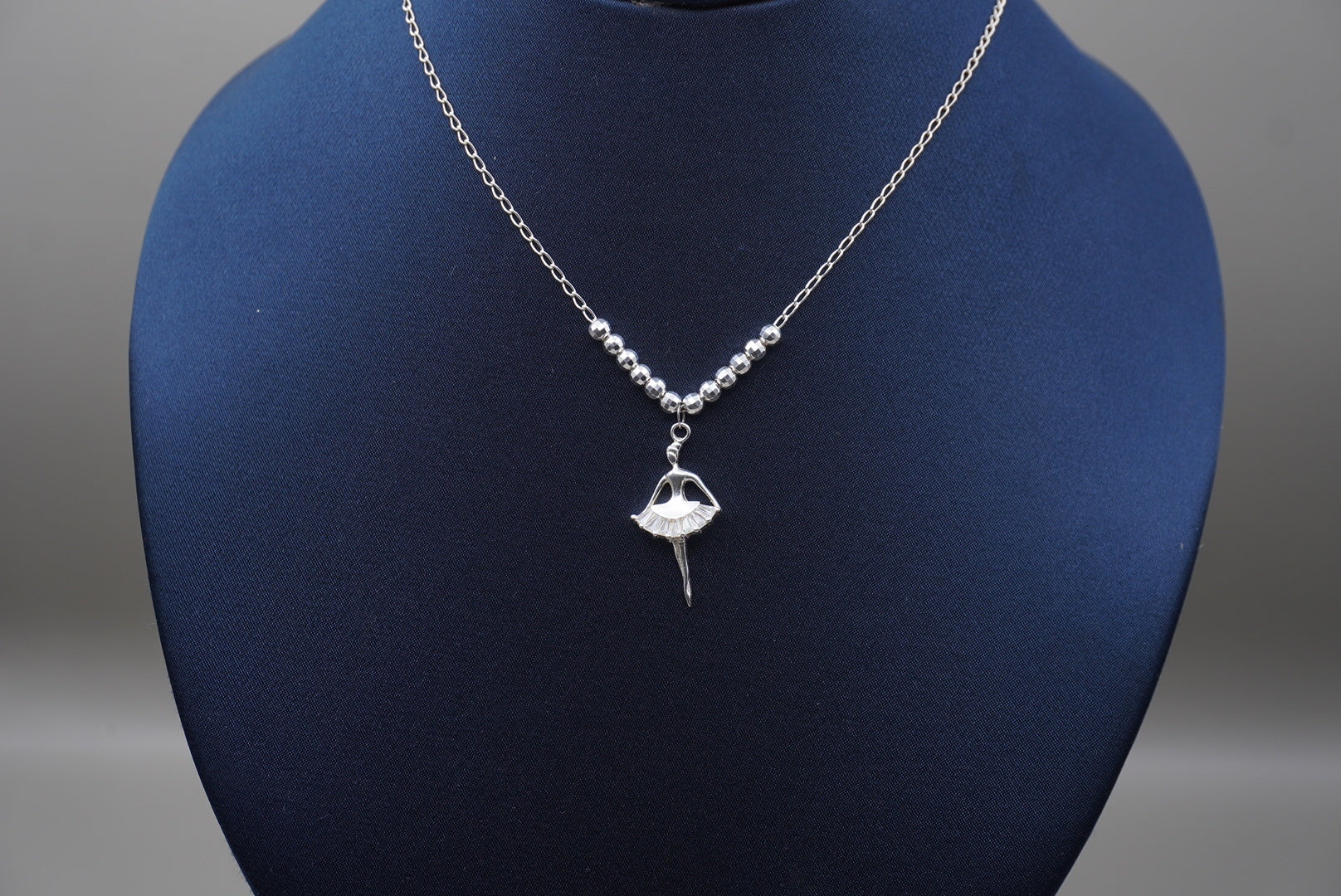 COLLAR BAILARINA 52 CM PLATA 0.925