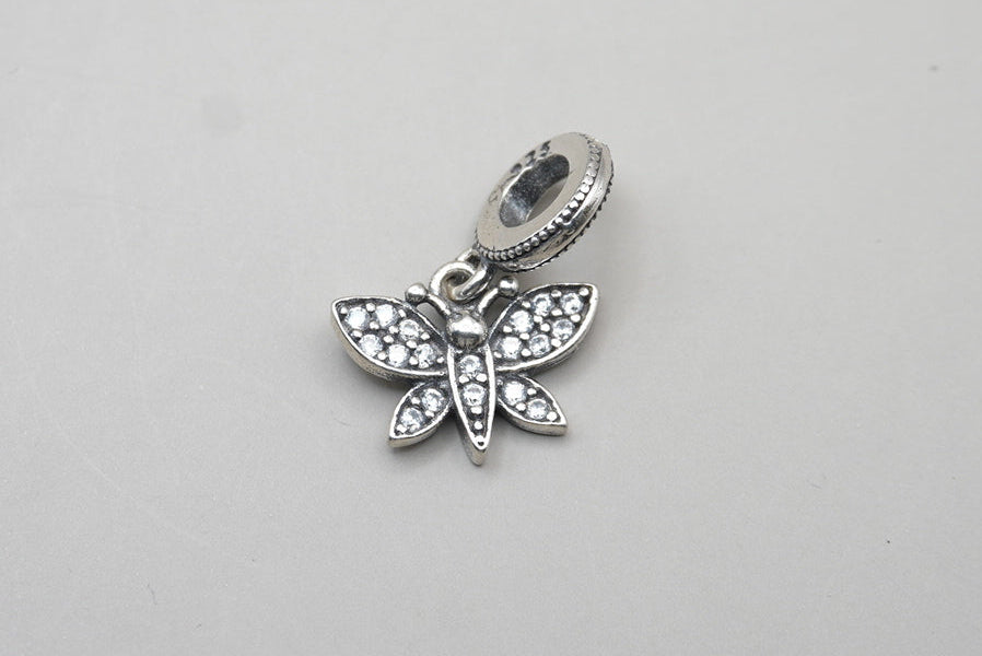 CHARM MARIPOSA PLATA .925