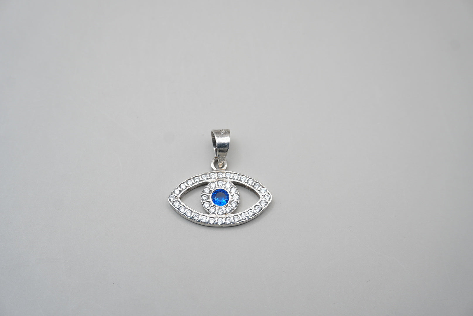 DIJE OJO TURCO PLATA .925